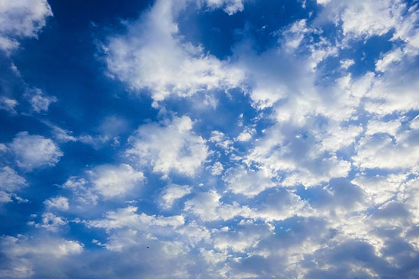 Cloudly Dark Sky